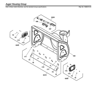Part Location Diagram of 84003859 Murray Kit, Scraper Bar